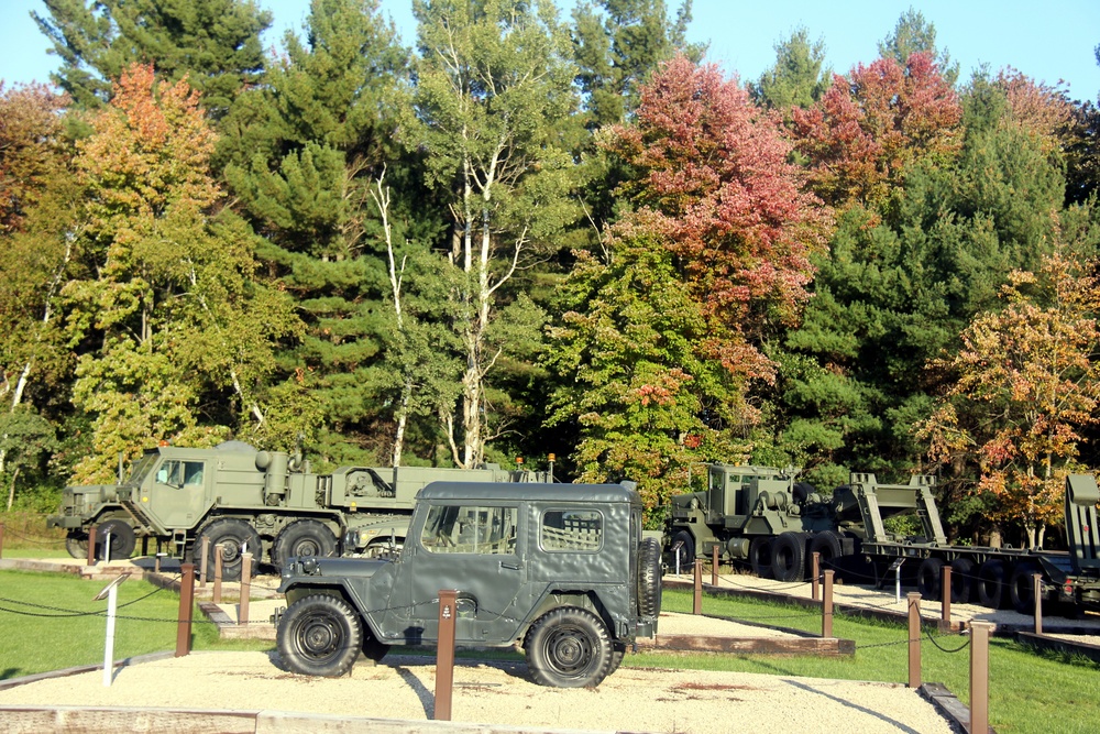 2023 Fall Colors at Fort McCoy's Commemorative Area