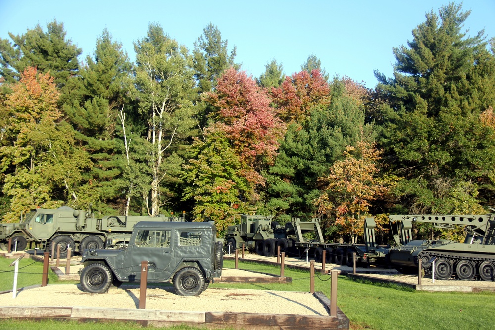 2023 Fall Colors at Fort McCoy's Commemorative Area