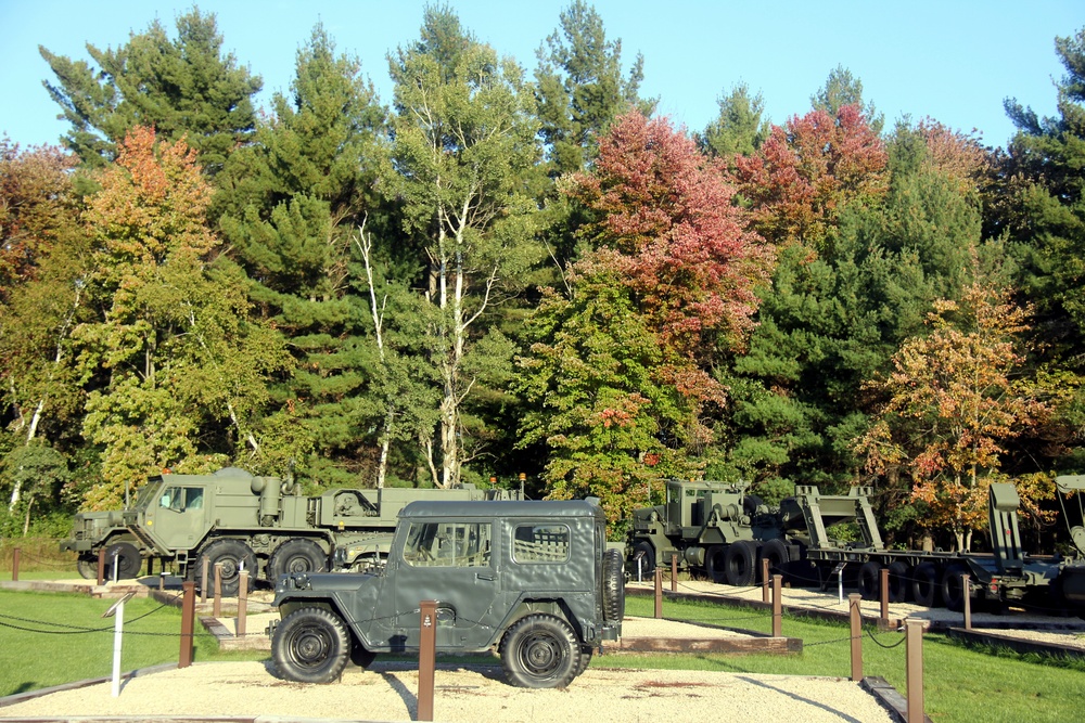 2023 Fall Colors at Fort McCoy's Commemorative Area