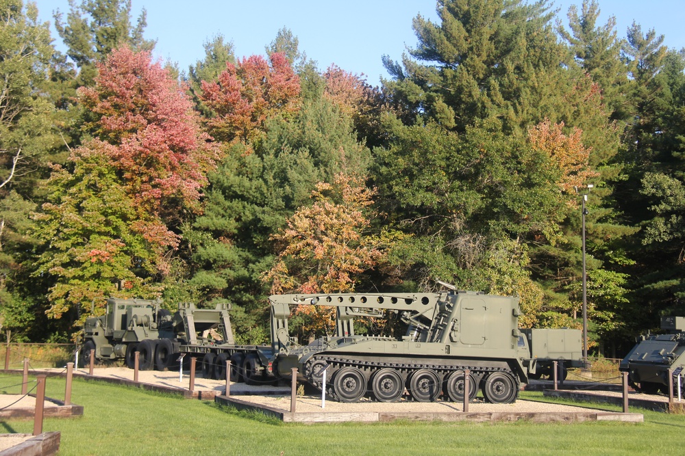 2023 Fall Colors at Fort McCoy's Commemorative Area