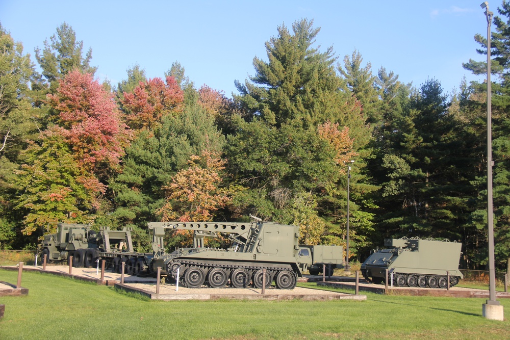 2023 Fall Colors at Fort McCoy's Commemorative Area