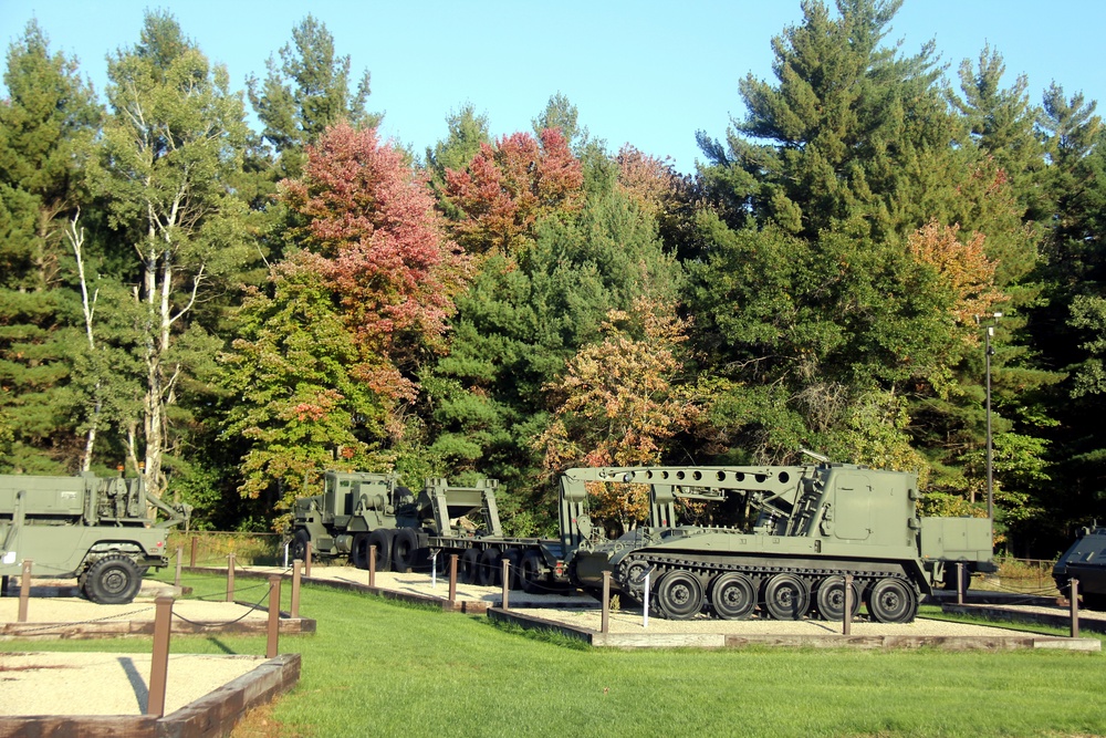 2023 Fall Colors at Fort McCoy's Commemorative Area