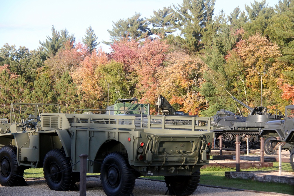 2023 Fall Colors at Fort McCoy's Commemorative Area