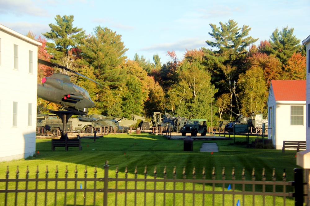 2023 Fall Colors at Fort McCoy's Commemorative Area