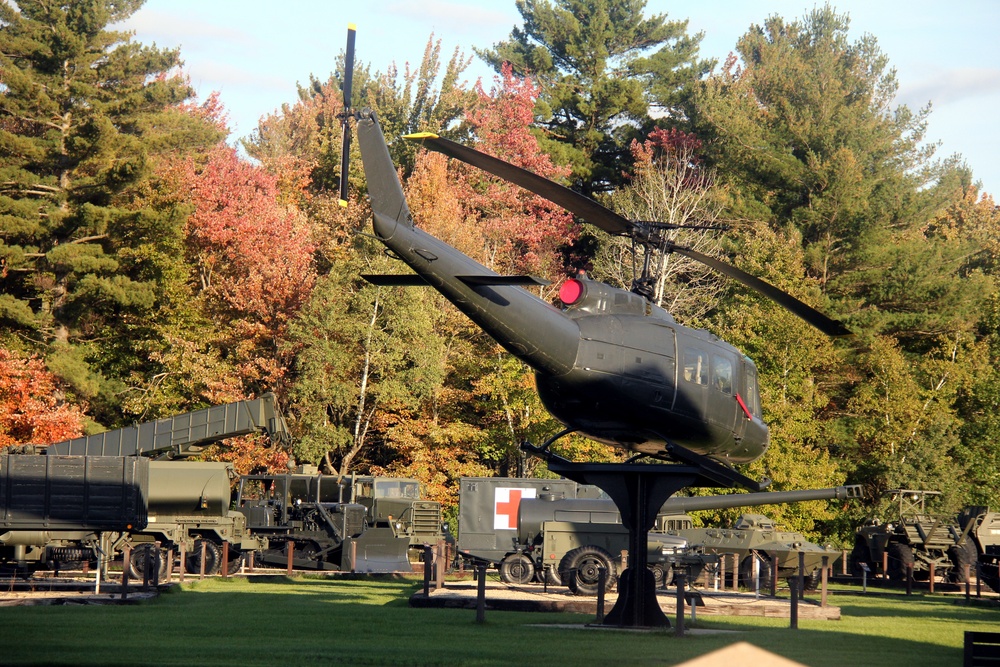 2023 Fall Colors at Fort McCoy's Commemorative Area