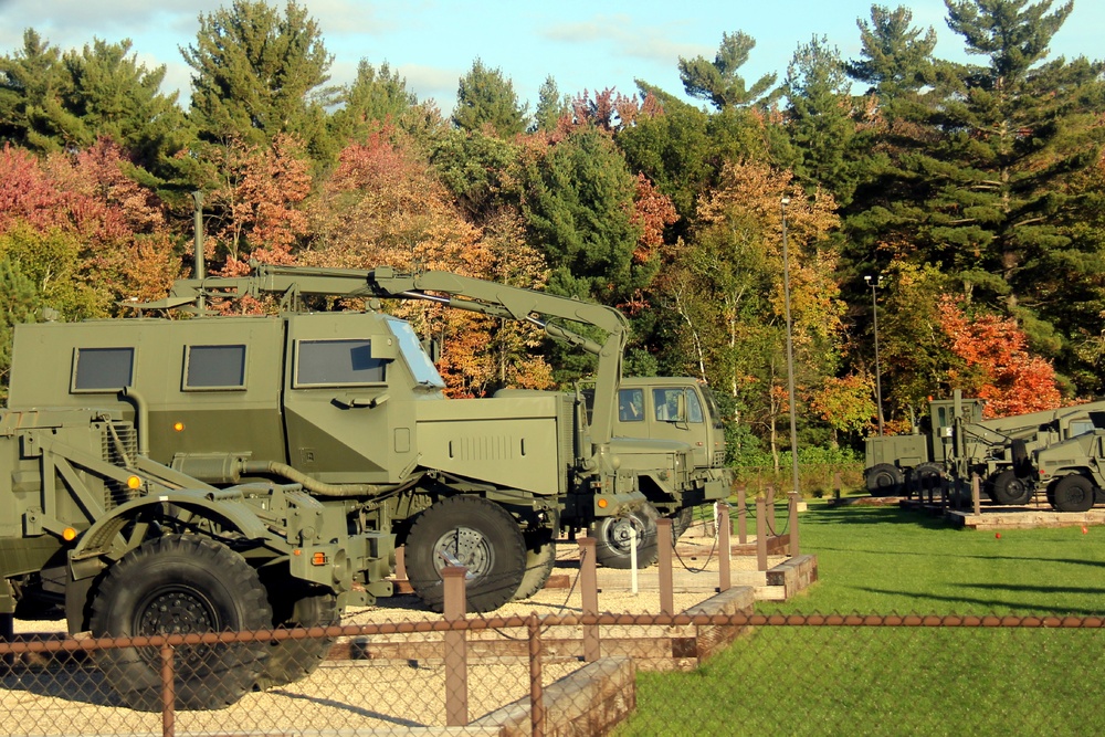 2023 Fall Colors at Fort McCoy's Commemorative Area