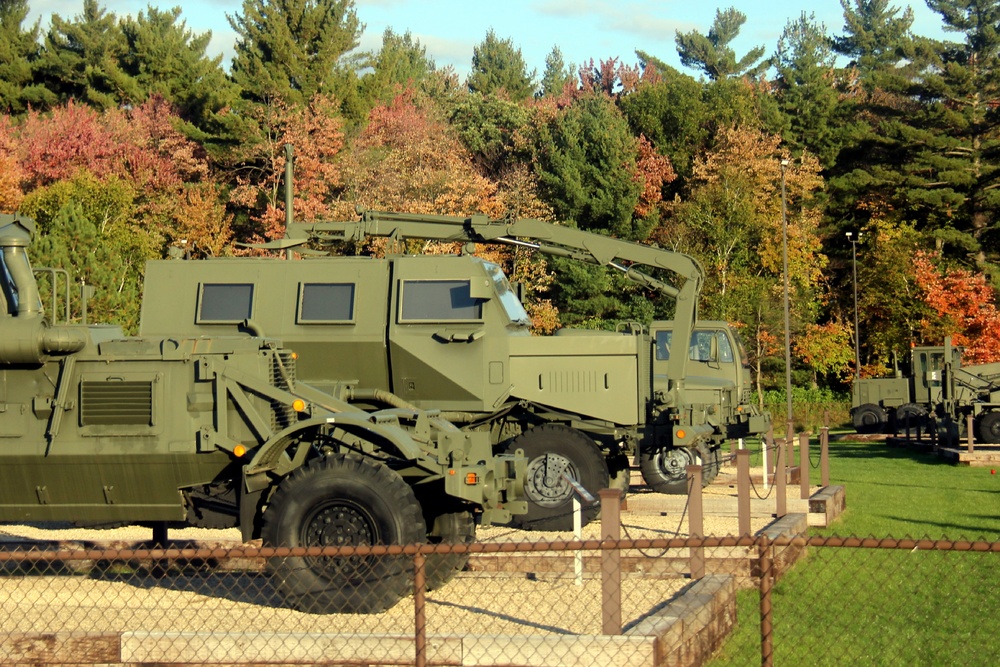 2023 Fall Colors at Fort McCoy's Commemorative Area