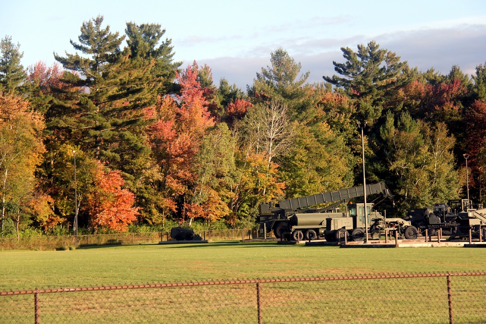 2023 Fall Colors at Fort McCoy's Commemorative Area