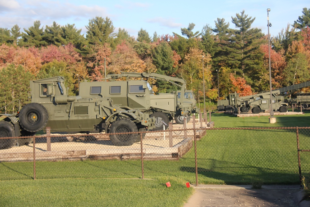 2023 Fall Colors at Fort McCoy's Commemorative Area