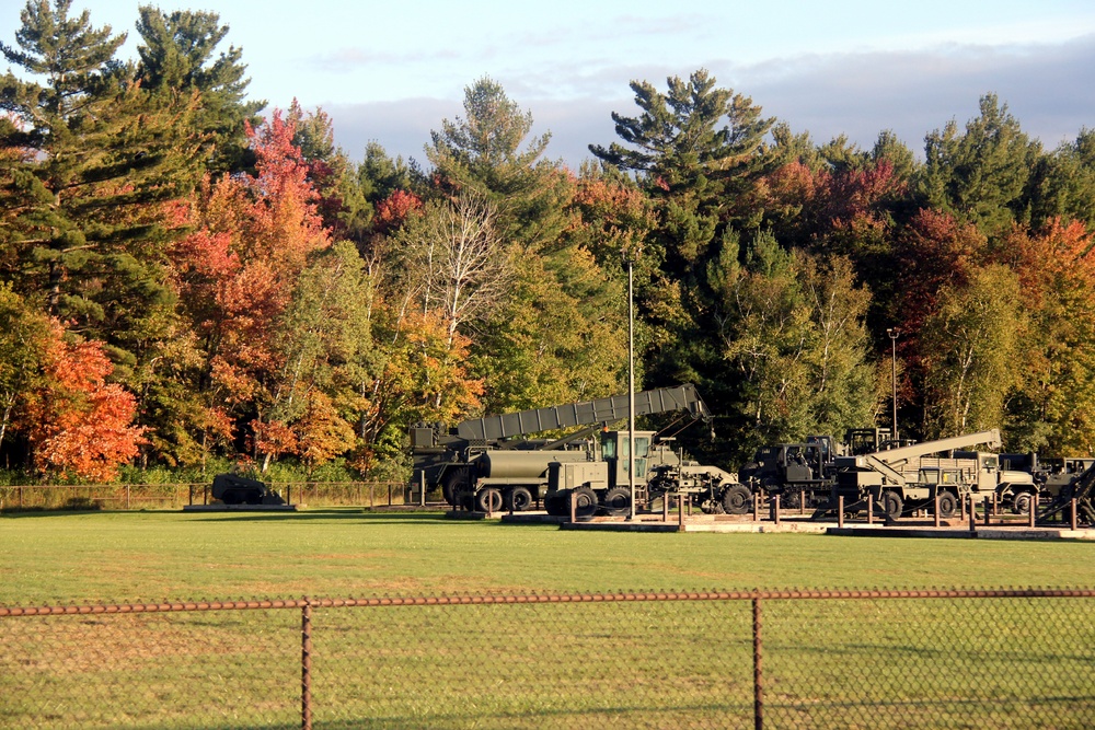 2023 Fall Colors at Fort McCoy's Commemorative Area