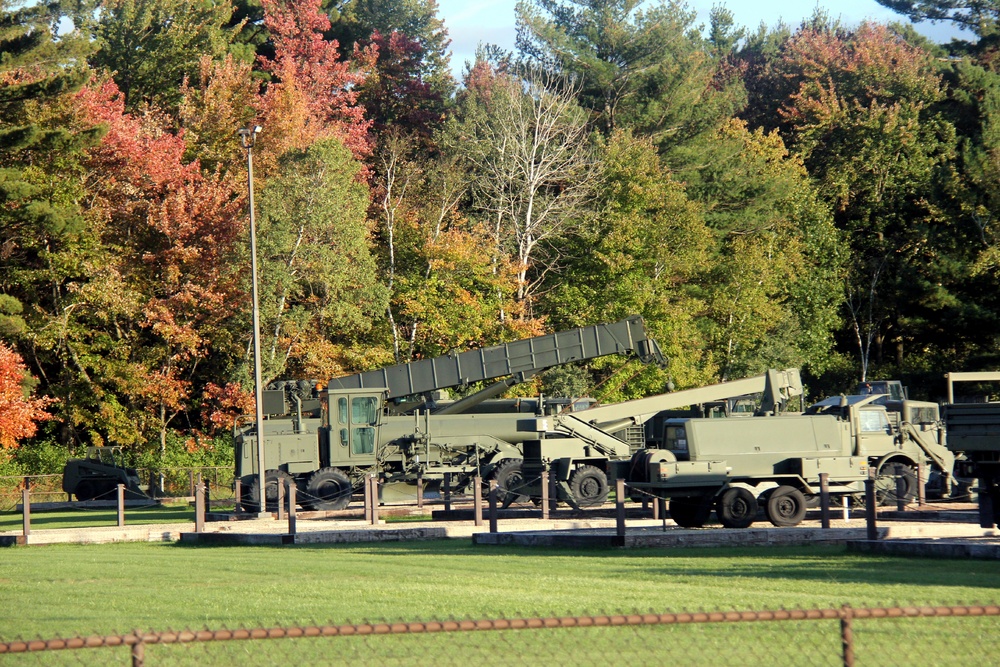 2023 Fall Colors at Fort McCoy's Commemorative Area