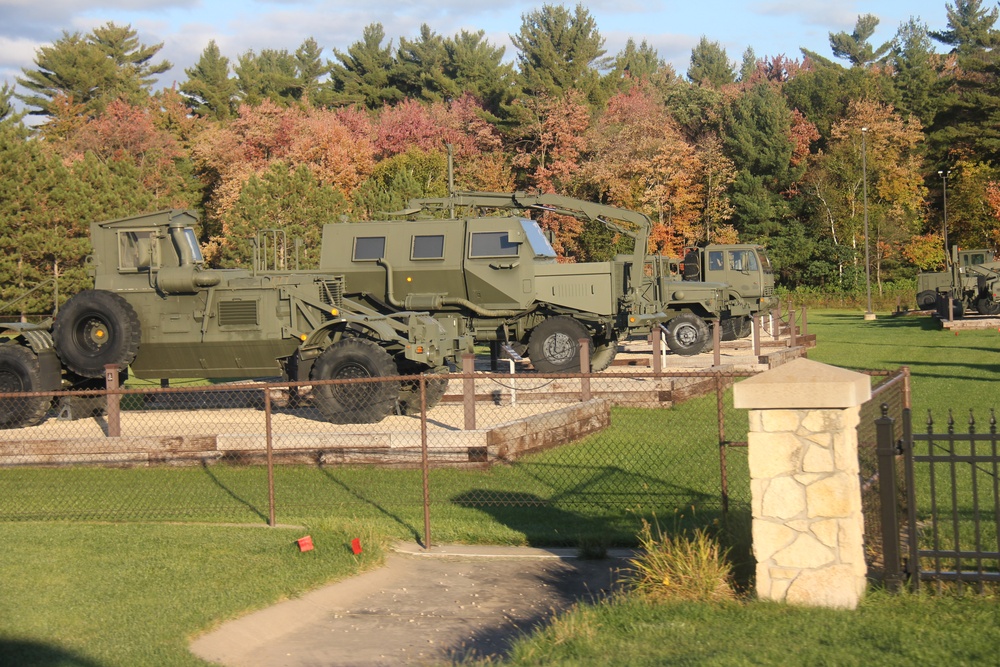 2023 Fall Colors at Fort McCoy's Commemorative Area