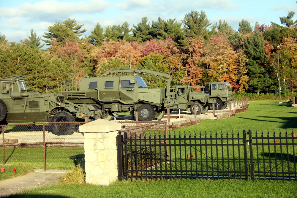 2023 Fall Colors at Fort McCoy's Commemorative Area