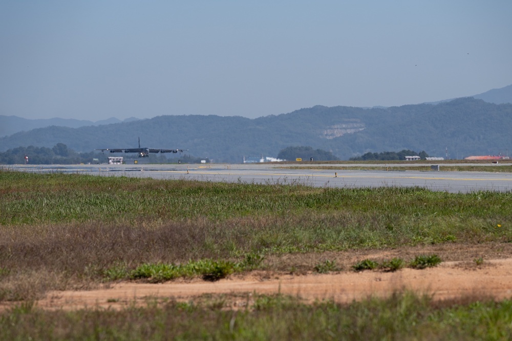 B-52H Stratofortress lands in South Korea to support 2023 ADEX