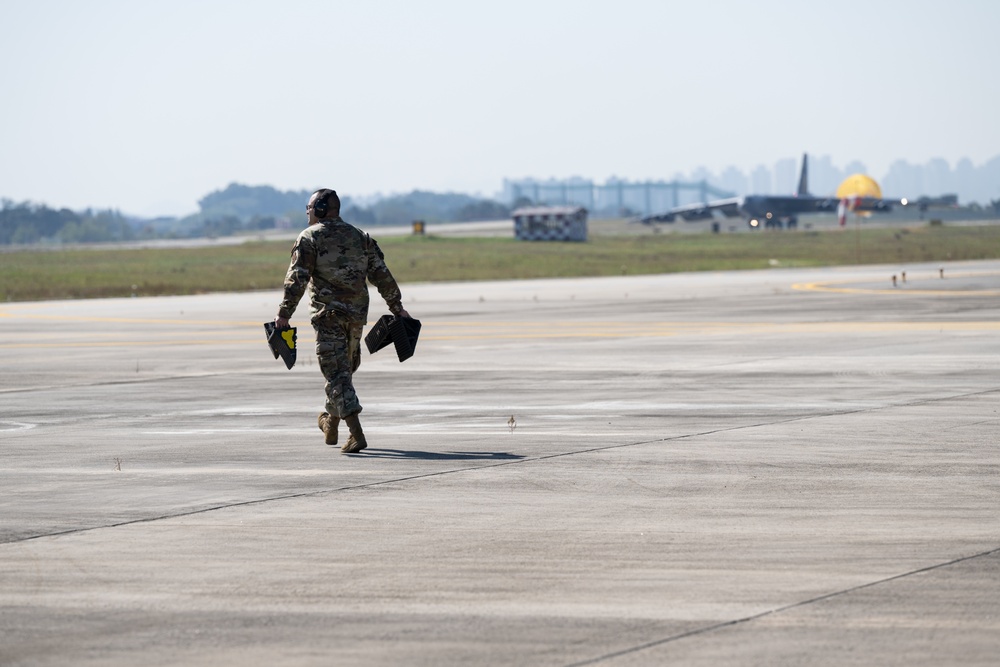 B-52H Stratofortress lands in South Korea to support 2023 ADEX