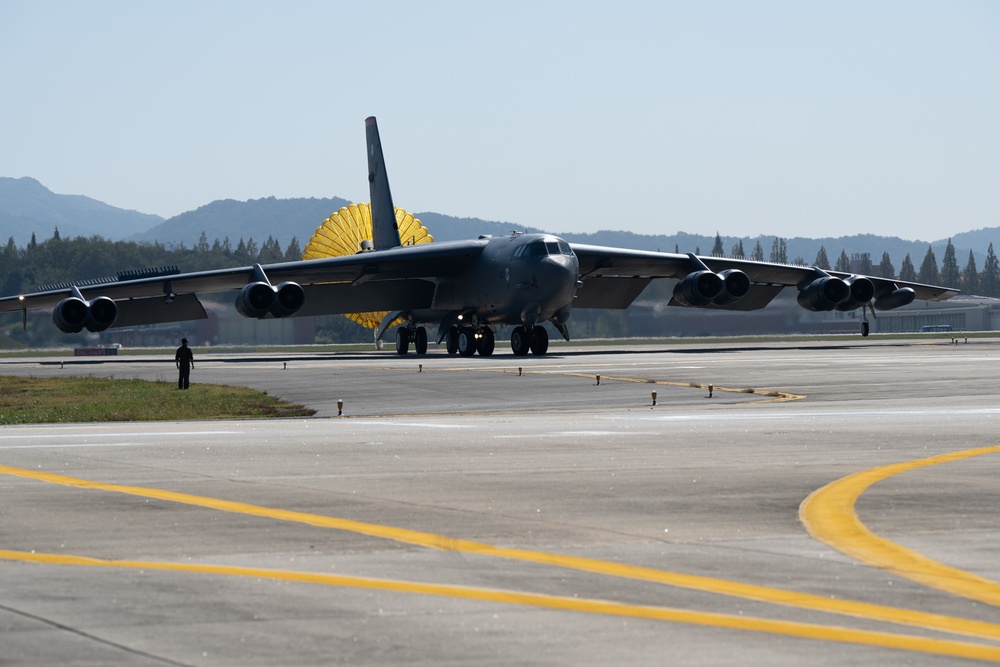 B-52H Stratofortress lands in South Korea to support 2023 ADEX