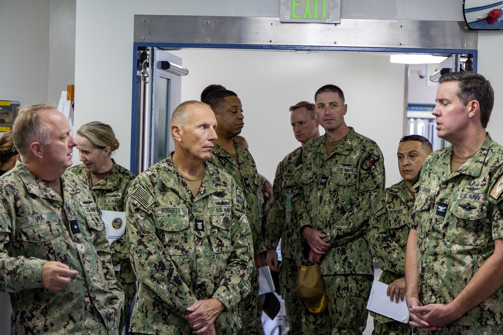 Acting Surgeon General Via visits USNMRTC Yokosuka to promote lines of effort for the Indo-Pacific