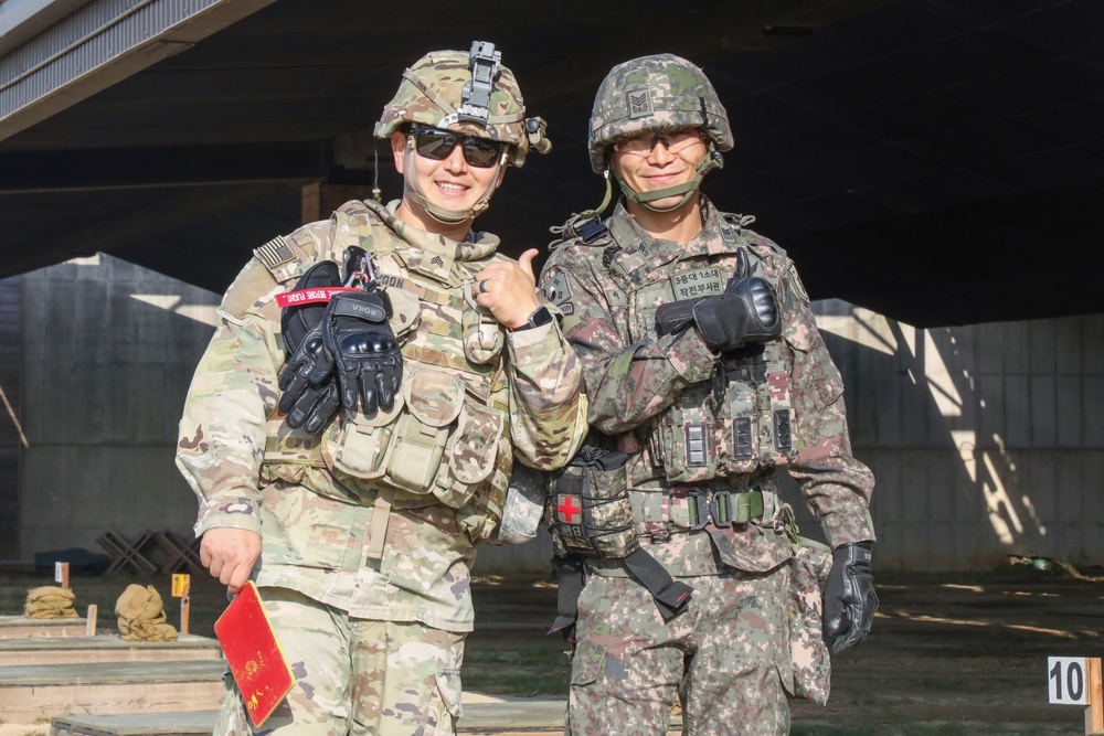 ROK-U.S. Combined Firearm Familiarization Training