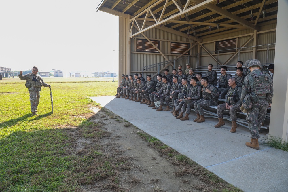 ROK-U.S. Combined Firearm Familiarization Training