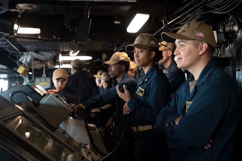 Dvids - Images - Uss San Diego (lpd 22) Conducts Sea And Anchor [image 