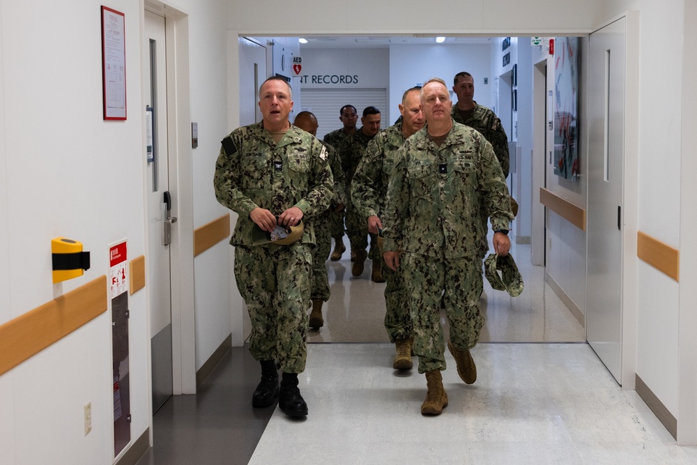 Acting Surgeon General Via visits USNMRTC Yokosuka to promote lines of effort for the Indo-Pacific