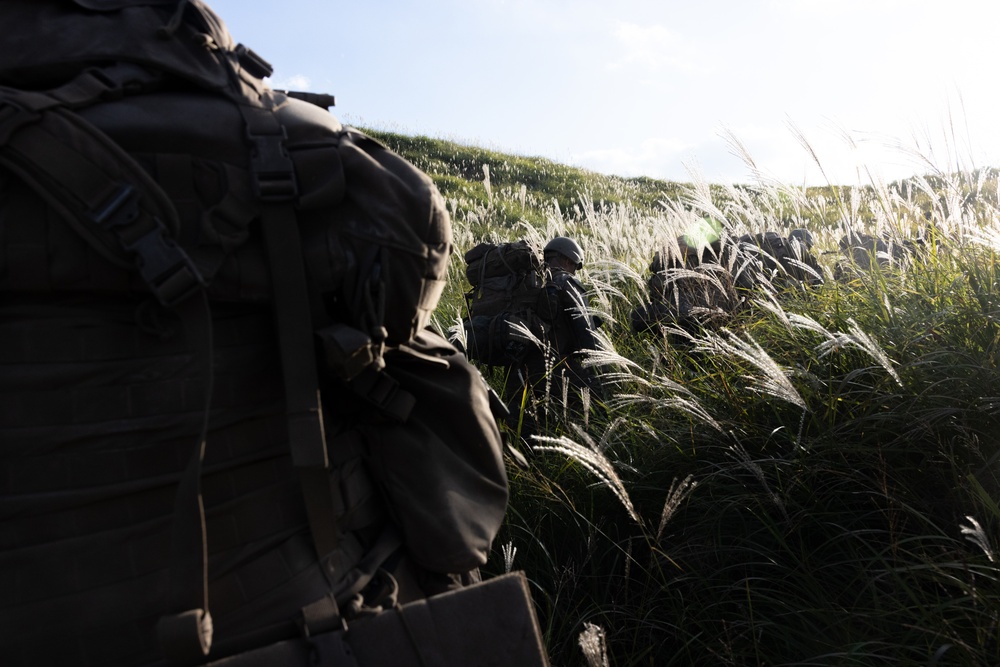 RD 23 FTX: V22 Conducts a Movement to the Defense at Hijyudai Maneuver Area