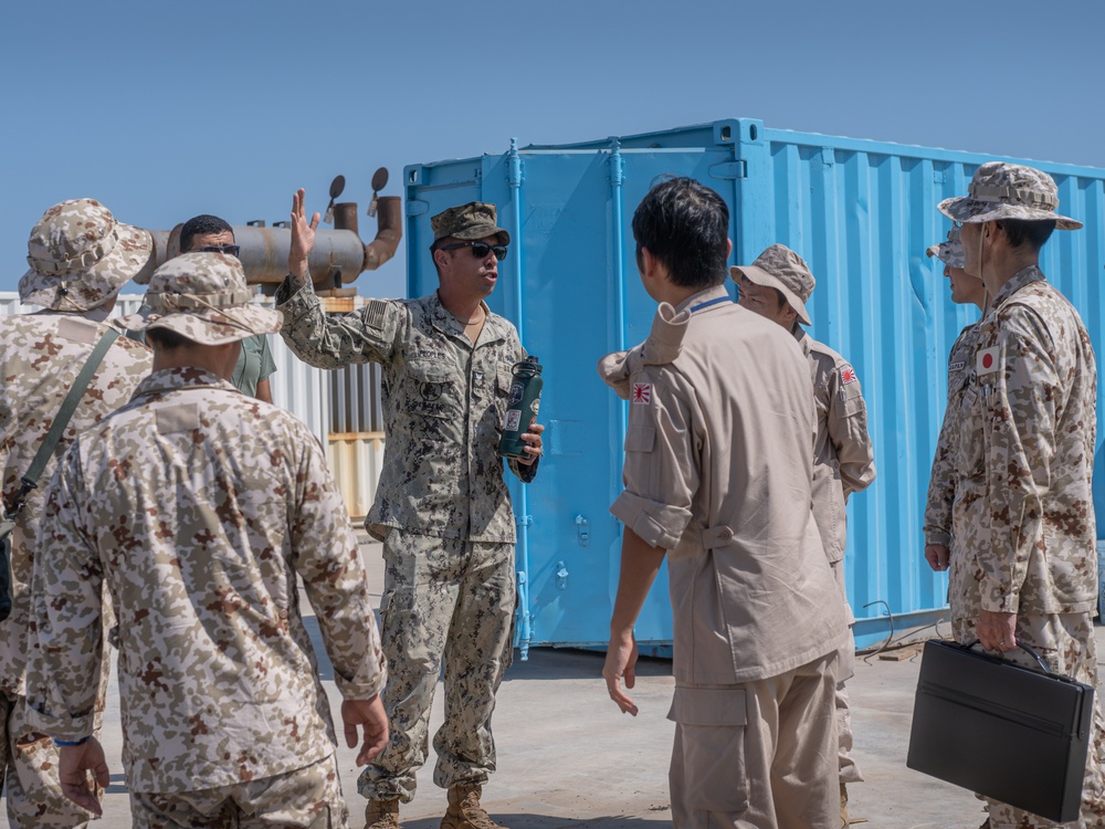 Japanese MSDF Visit CLDJ Public Works Department