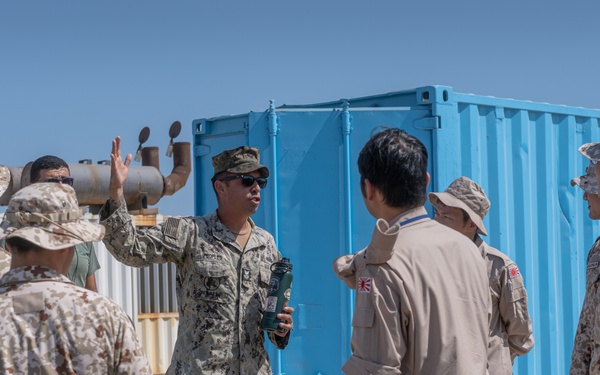 Japanese MSDF Visit CLDJ Public Works Department