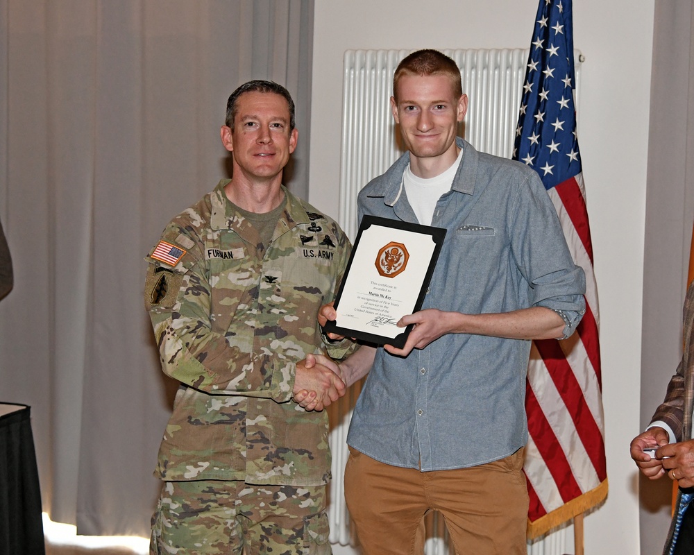 Length of Service, Commendation Medals and Retirements