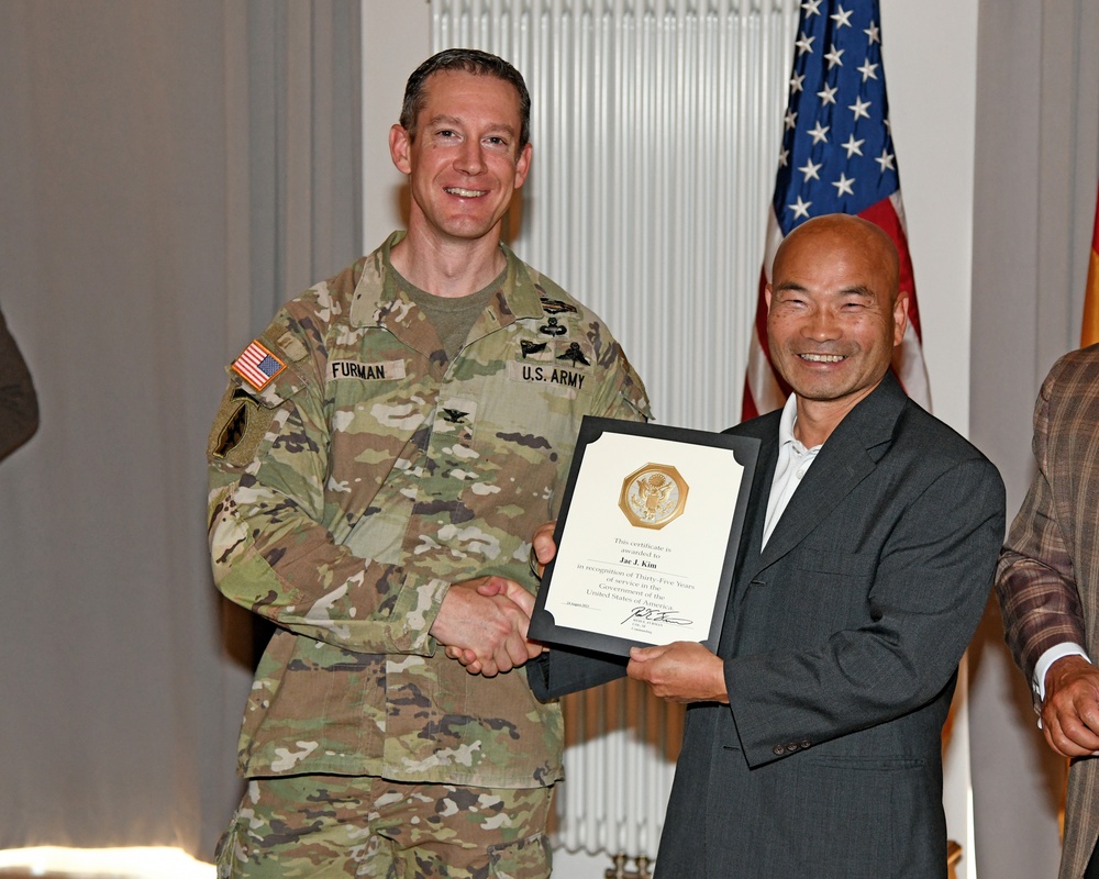 Length of Service, Commendation Medals and Retirements