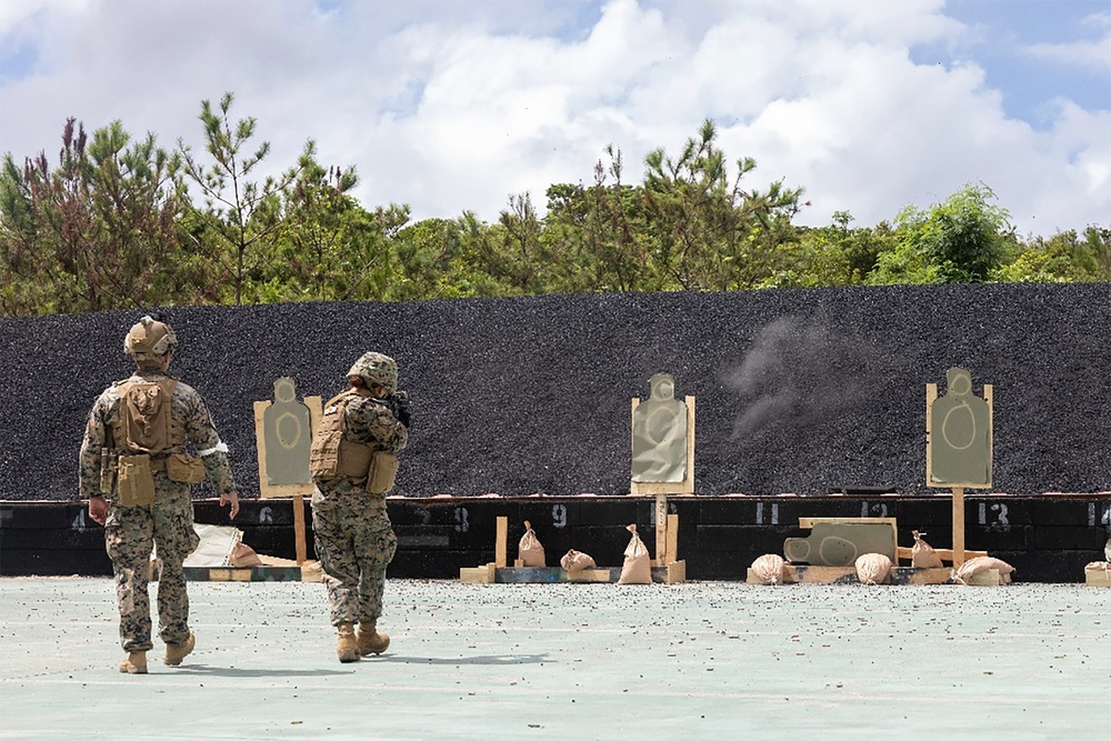 5th ANGLICO Conducts the Marine Corps Combat Marksmanship Program