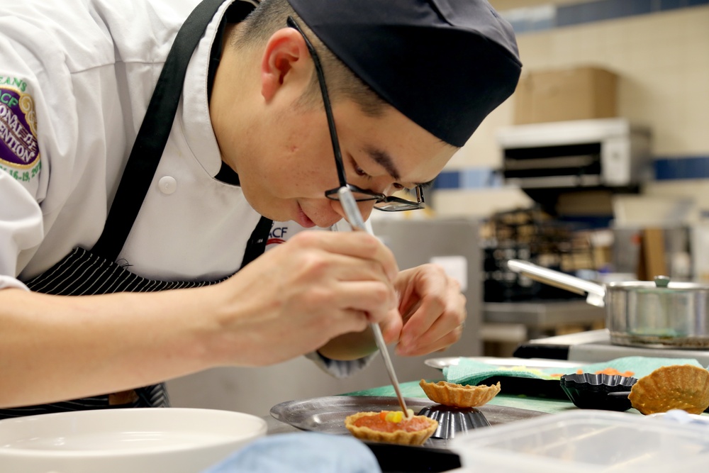 US Navy Chefs compete along with UK allies