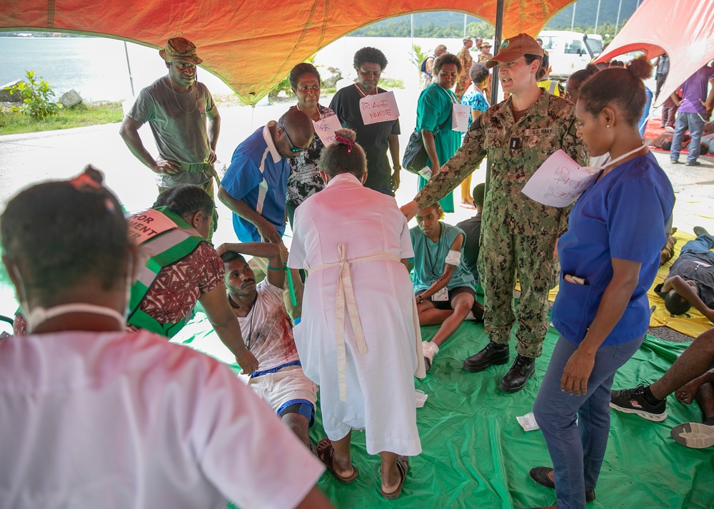 Pacific Partnership 2023: Wewak Mass Casualty Exercise