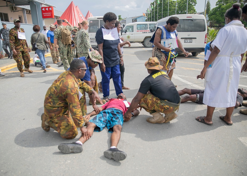 Pacific Partnership 2023: Wewak Mass Casualty Exercise