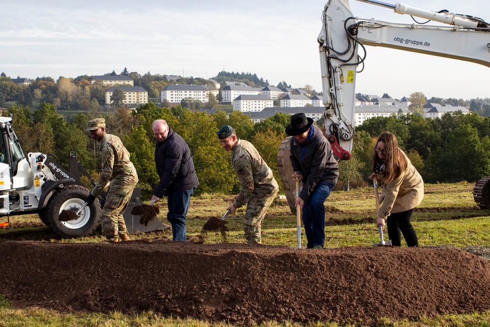 USAG Rheinland-Pfalz hosts groundbreaking ceremony for new Baumholder family housing