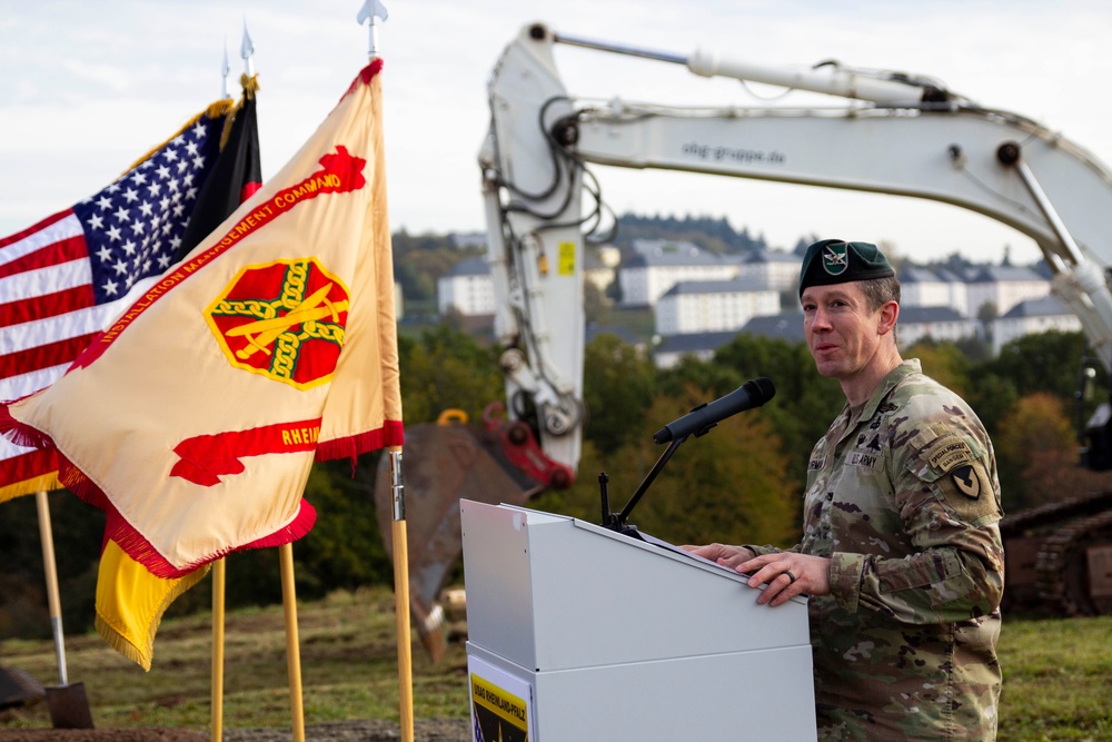 USAG Rheinland-Pfalz hosts groundbreaking ceremony for new Baumholder family housing