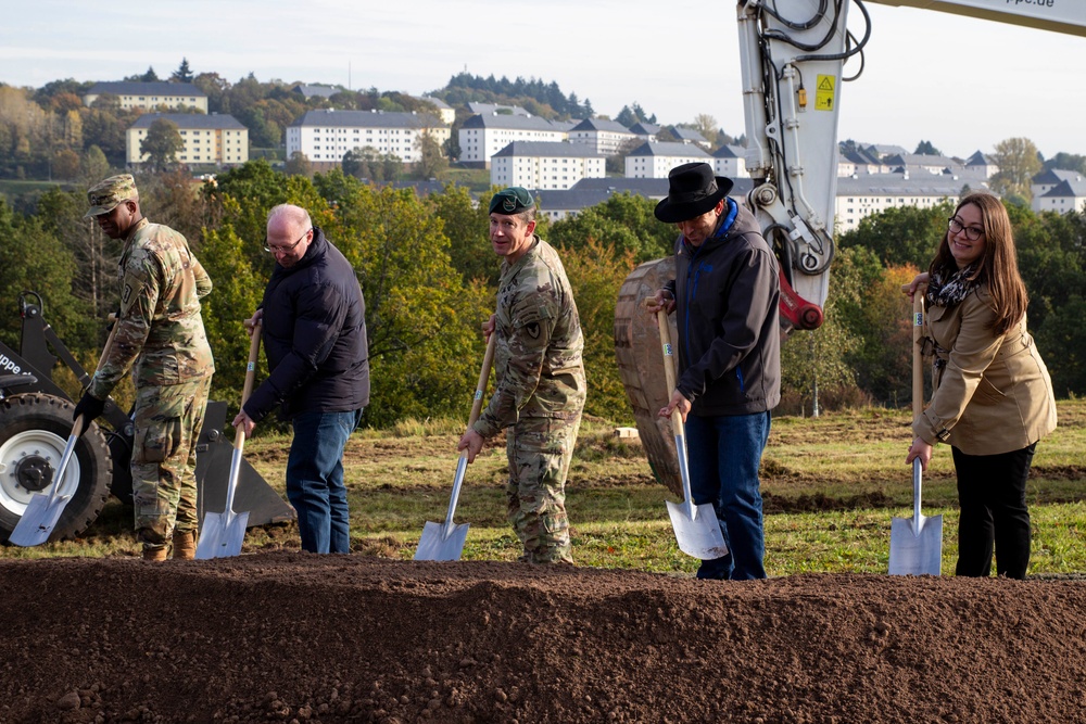 USAG Rheinland-Pfalz hosts groundbreaking ceremony for new Baumholder family housing