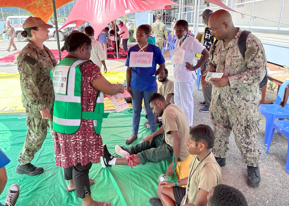 Pacific Partnership 2023: Wewak Mass Casualty Exercise