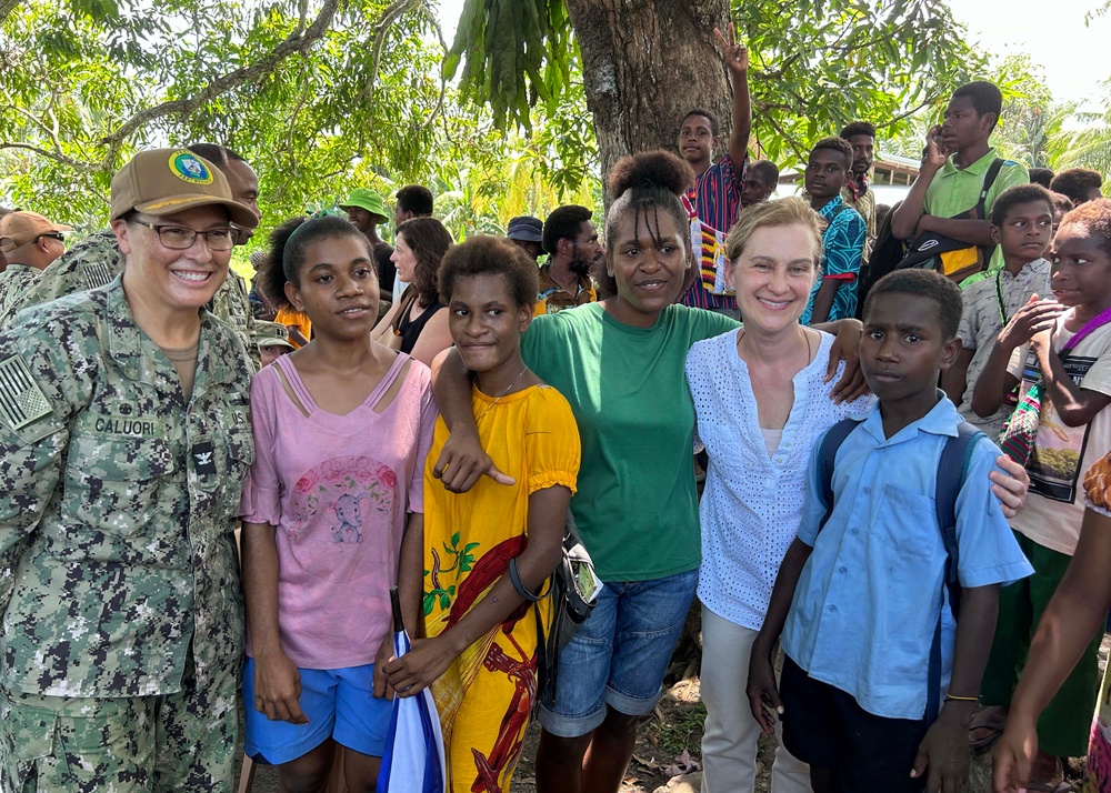 Pacific Partnership 2023: Band Performance at Mongniol Primary School