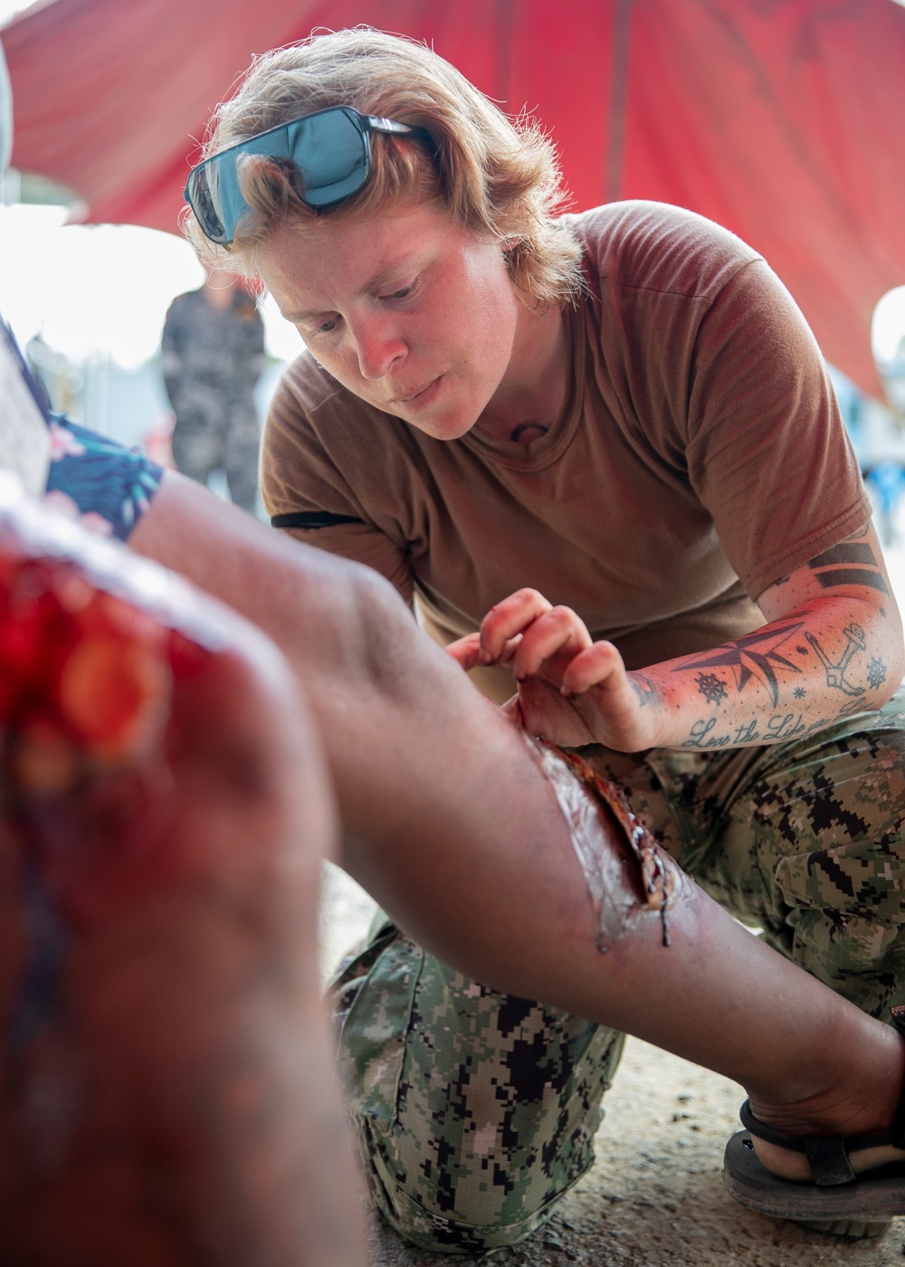 Pacific Partnership 2023: Wewak Mass Casualty Exercise