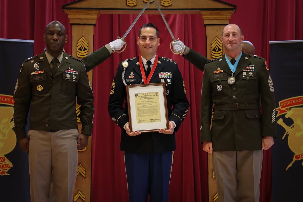 Sgt. Morales Club Induction Ceremony