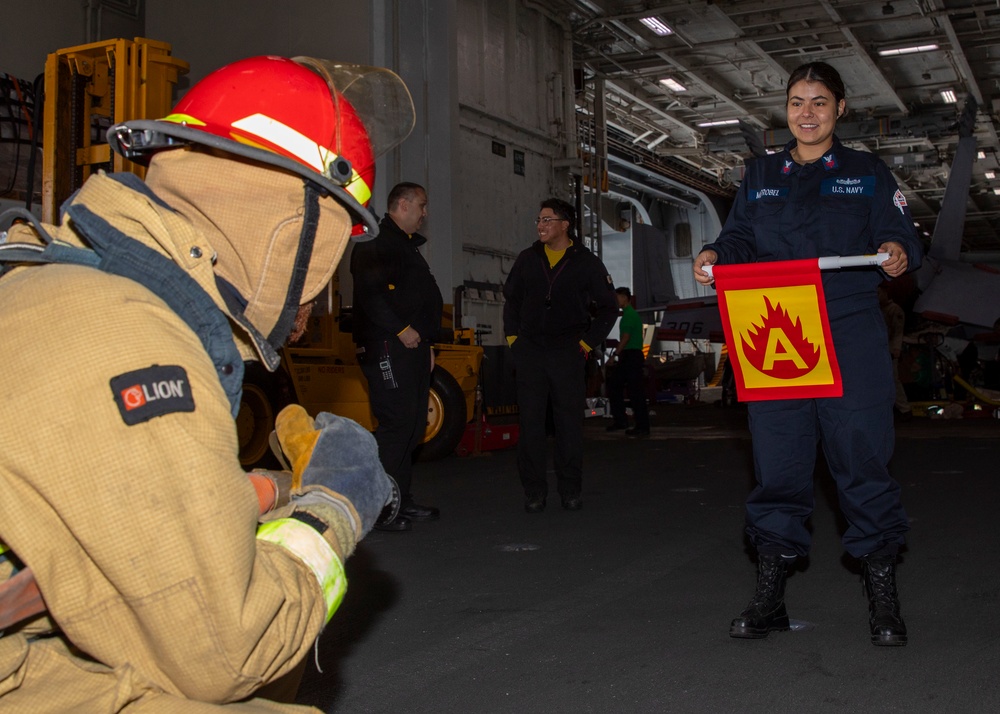 Ike Supports Naval Operations in the Atlantic Ocean