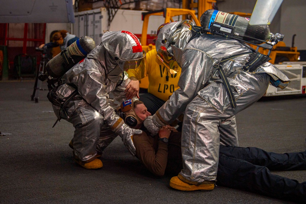 Ike Supports Naval Operations in the Atlantic Ocean