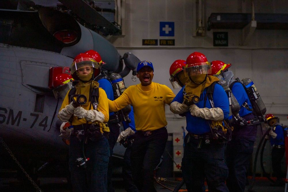 Ike Supports Naval Operations in the Atlantic Ocean