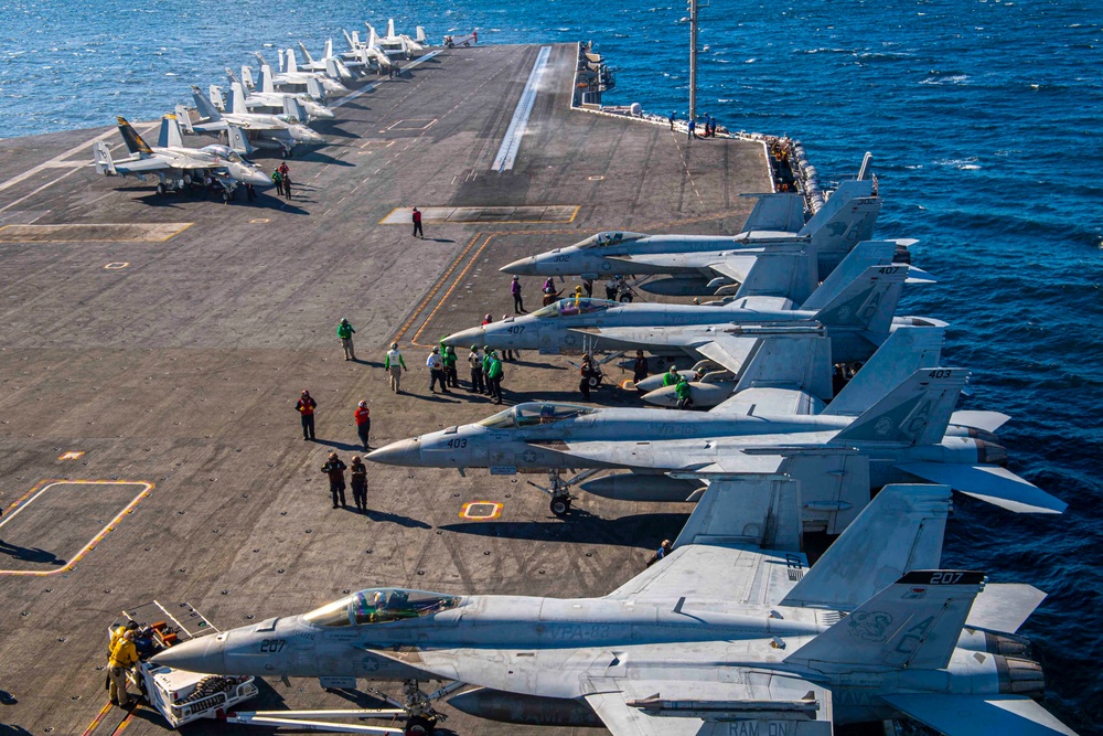 Ike Supports Naval Operations in the Atlantic Ocean