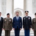 Minister of Defense of Croatia Mario Banožić Participates in a Public Wreath-Laying Ceremony at the Tomb of the Unknown Soldier
