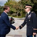 Minister of Defense of Croatia Mario Banožić Participates in a Public Wreath-Laying Ceremony at the Tomb of the Unknown Soldier