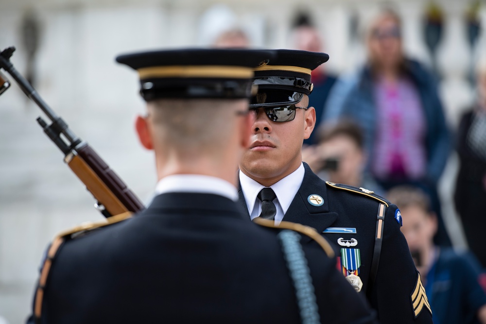Minister of Defense of Croatia Mario Banožić Participates in a Public Wreath-Laying Ceremony at the Tomb of the Unknown Soldier