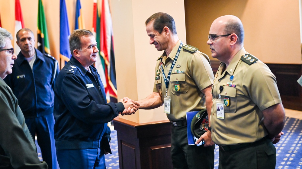 Brazilian Air Force Preparation Command, Chief of Staff Visits the IADC