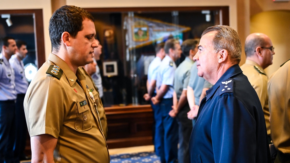 Brazilian Air Force Preparation Command, Chief of Staff Visits the IADC